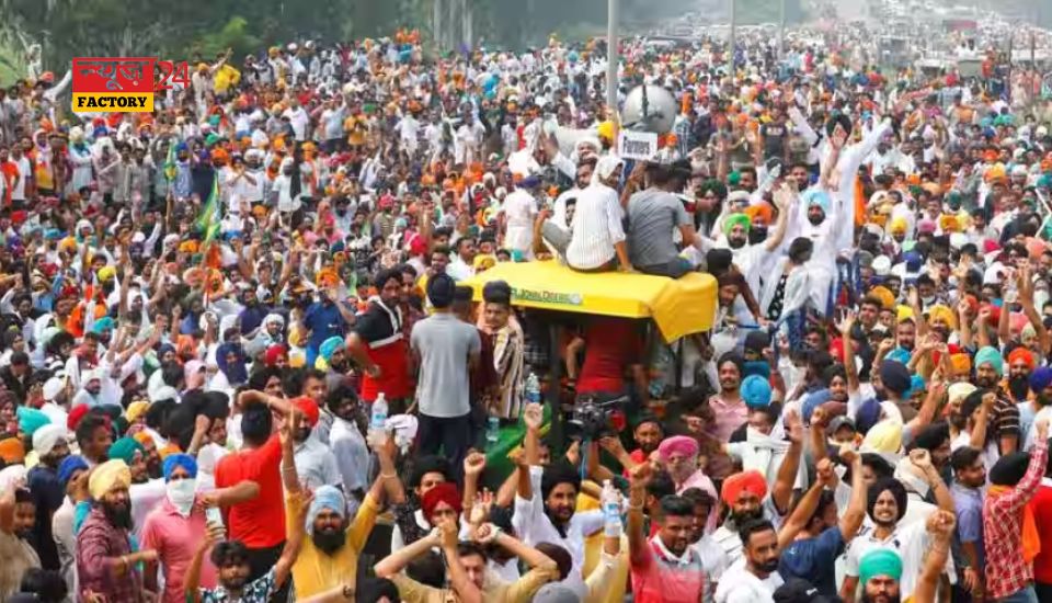 delhi farmer protest